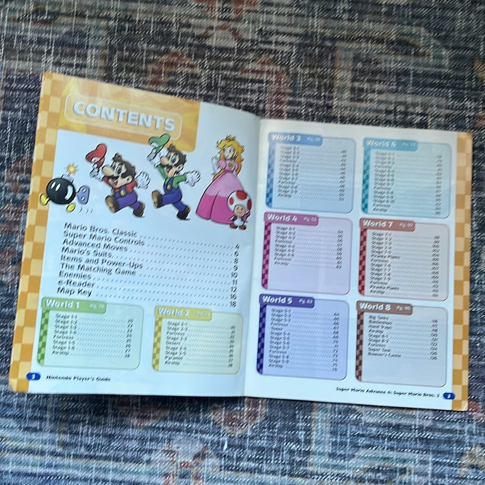Super Mario 3. Game Boy advance. Official Nintendo players guide. Clean Book- - Picture 3 of 8